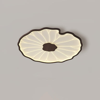 Elarin Wood Grain LED Flush Mount