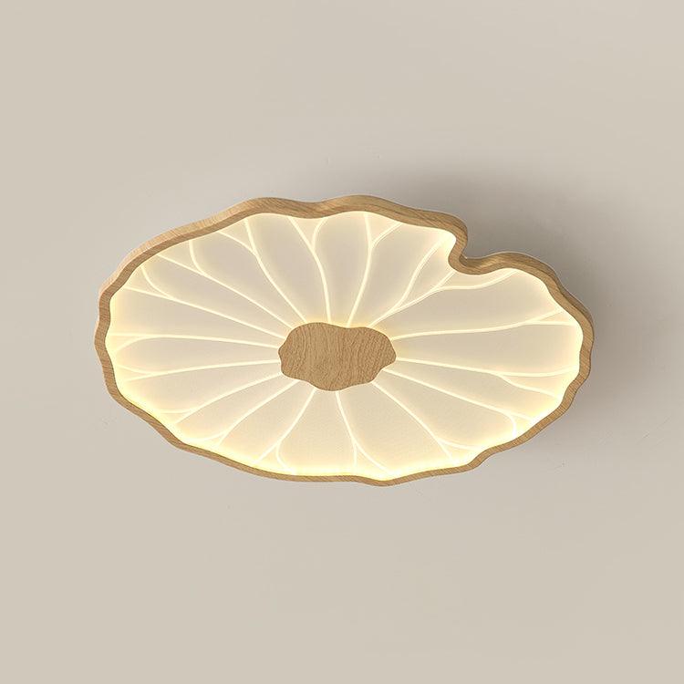 Elarin Wood Grain LED Flush Mount