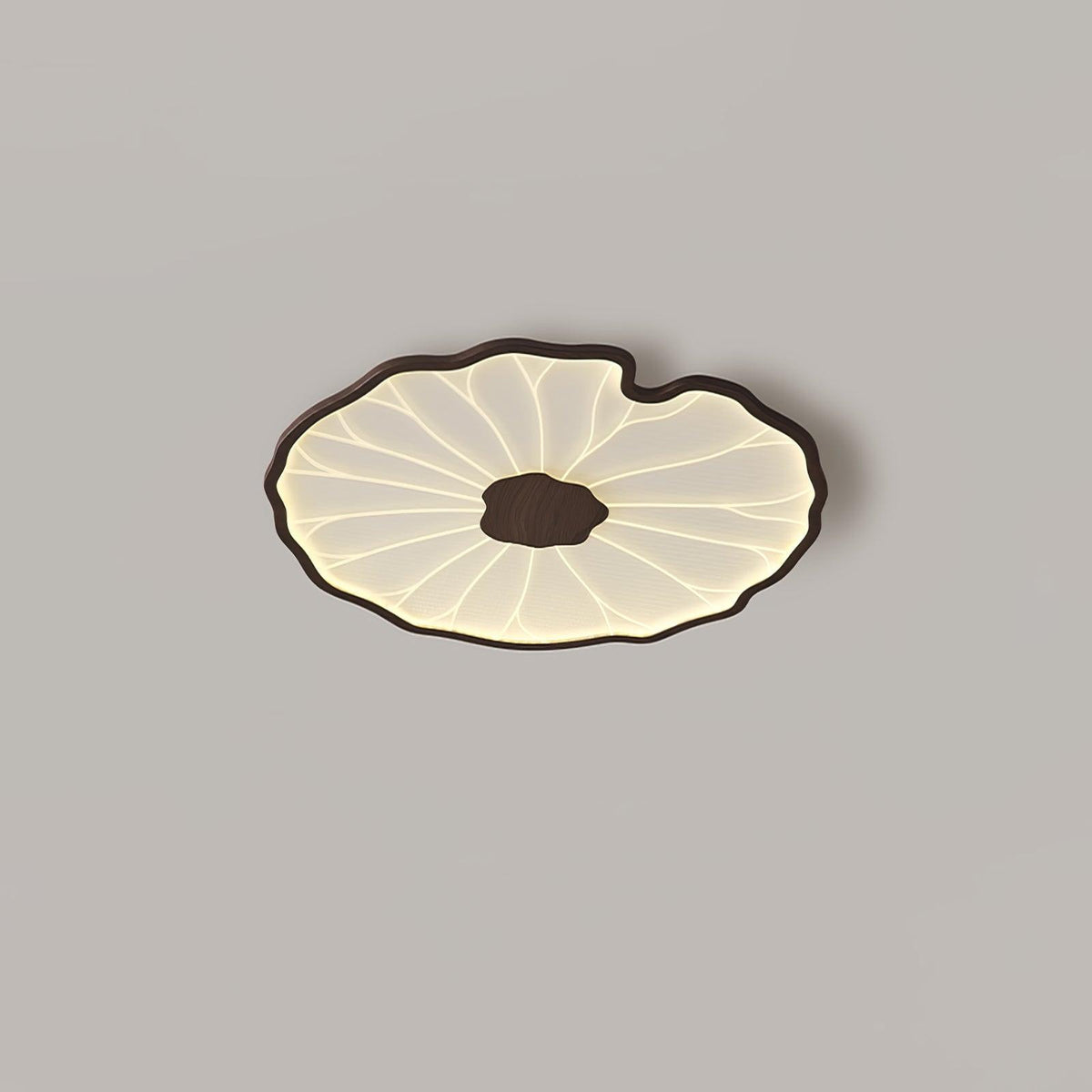 Elarin Wood Grain LED Flush Mount