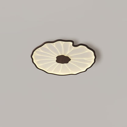 Elarin Wood Grain LED Flush Mount