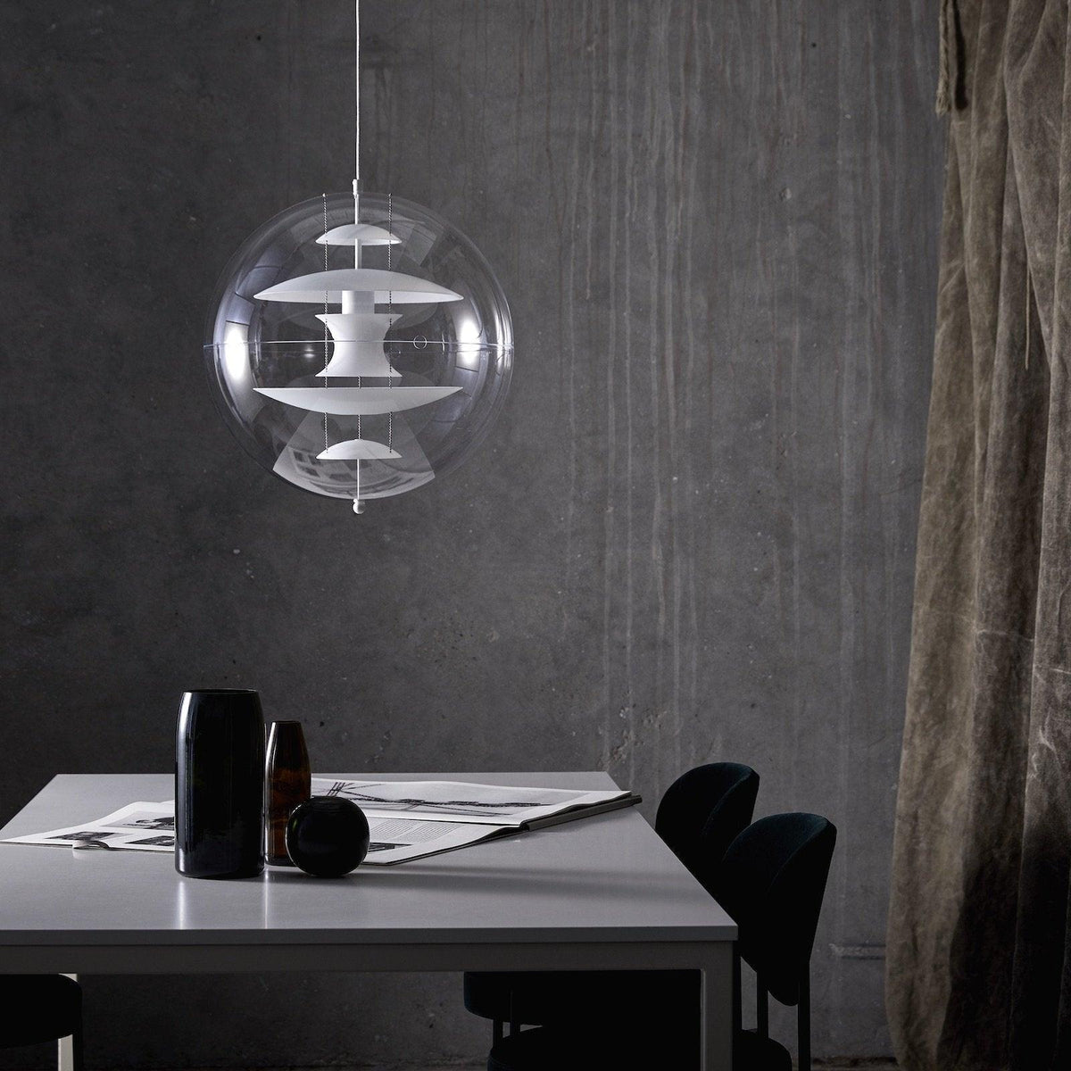Esmaro Transparent Acrylic Pendant