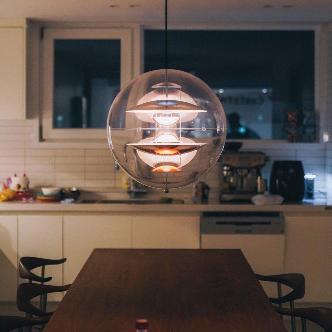 Esmaro Transparent Acrylic Pendant
