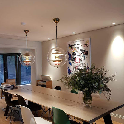 Esmaro Transparent Acrylic Pendant