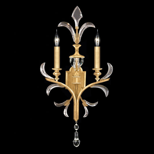 Extended Bevel Curve Wall Sconce