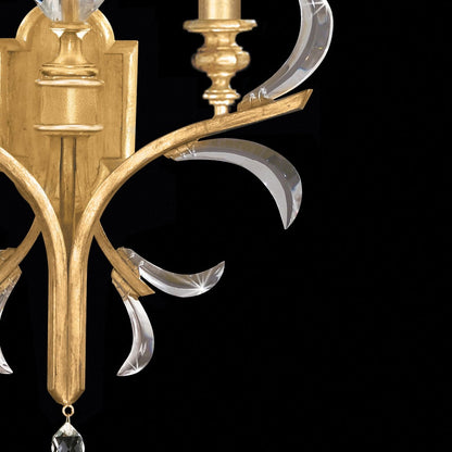 Extended Bevel Curve Wall Sconce