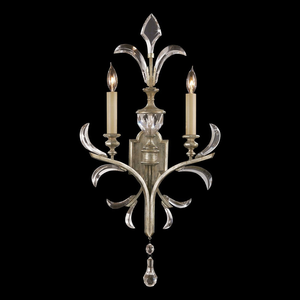 Extended Bevel Curve Wall Sconce