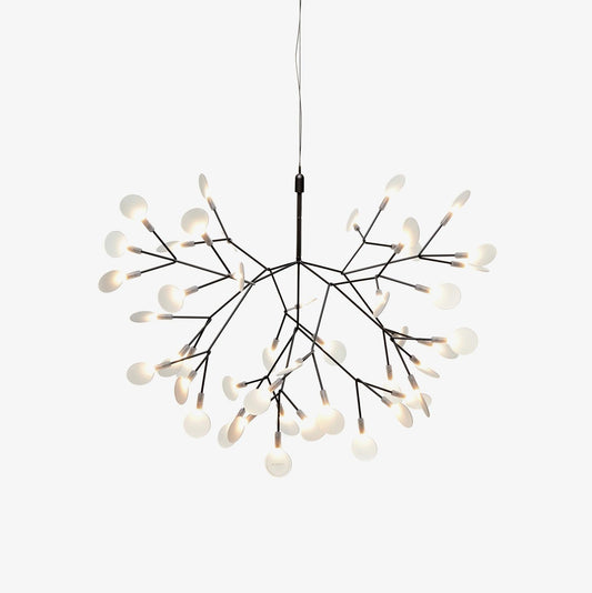 Filament Bloom Black LED Chandelier