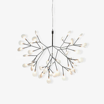 Filament Bloom Black LED Chandelier