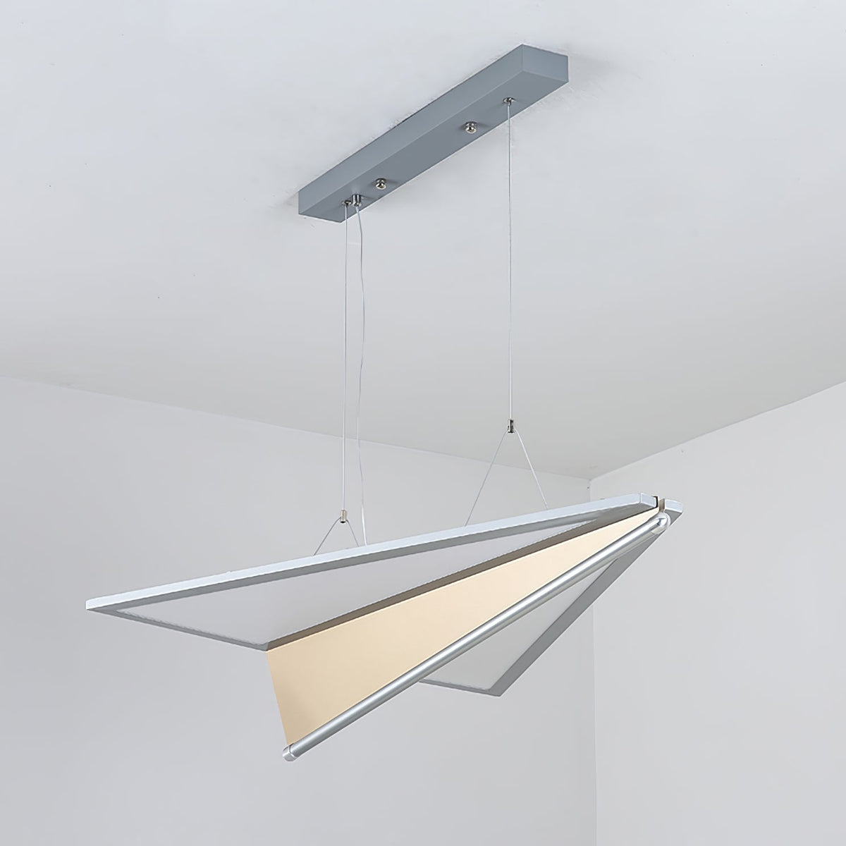 Flightform Silver LED Pendant