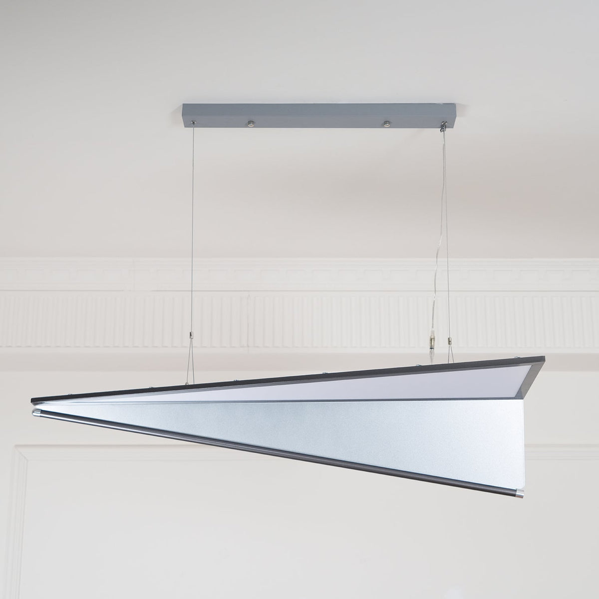 Flightform Silver LED Pendant