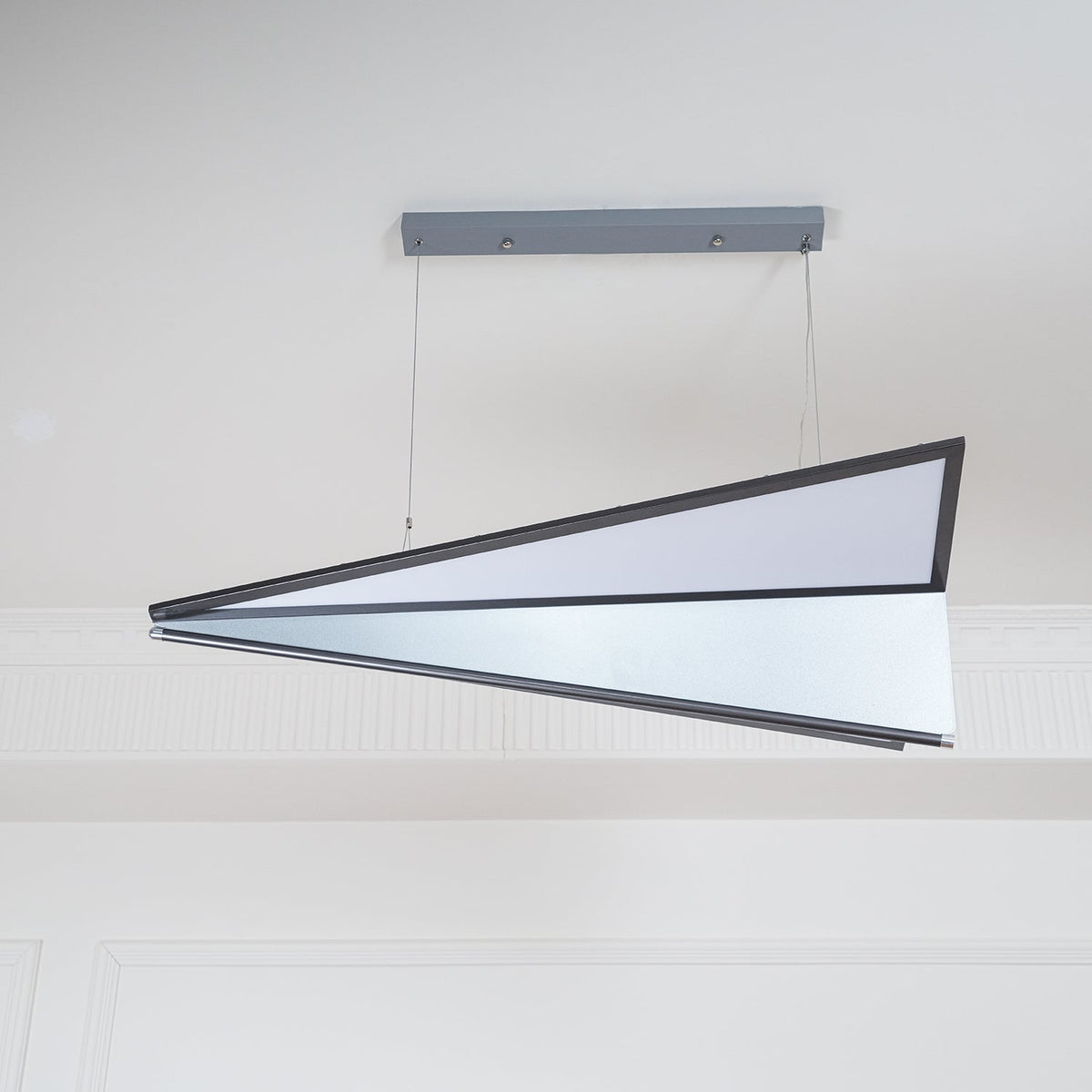 Flightform Silver LED Pendant
