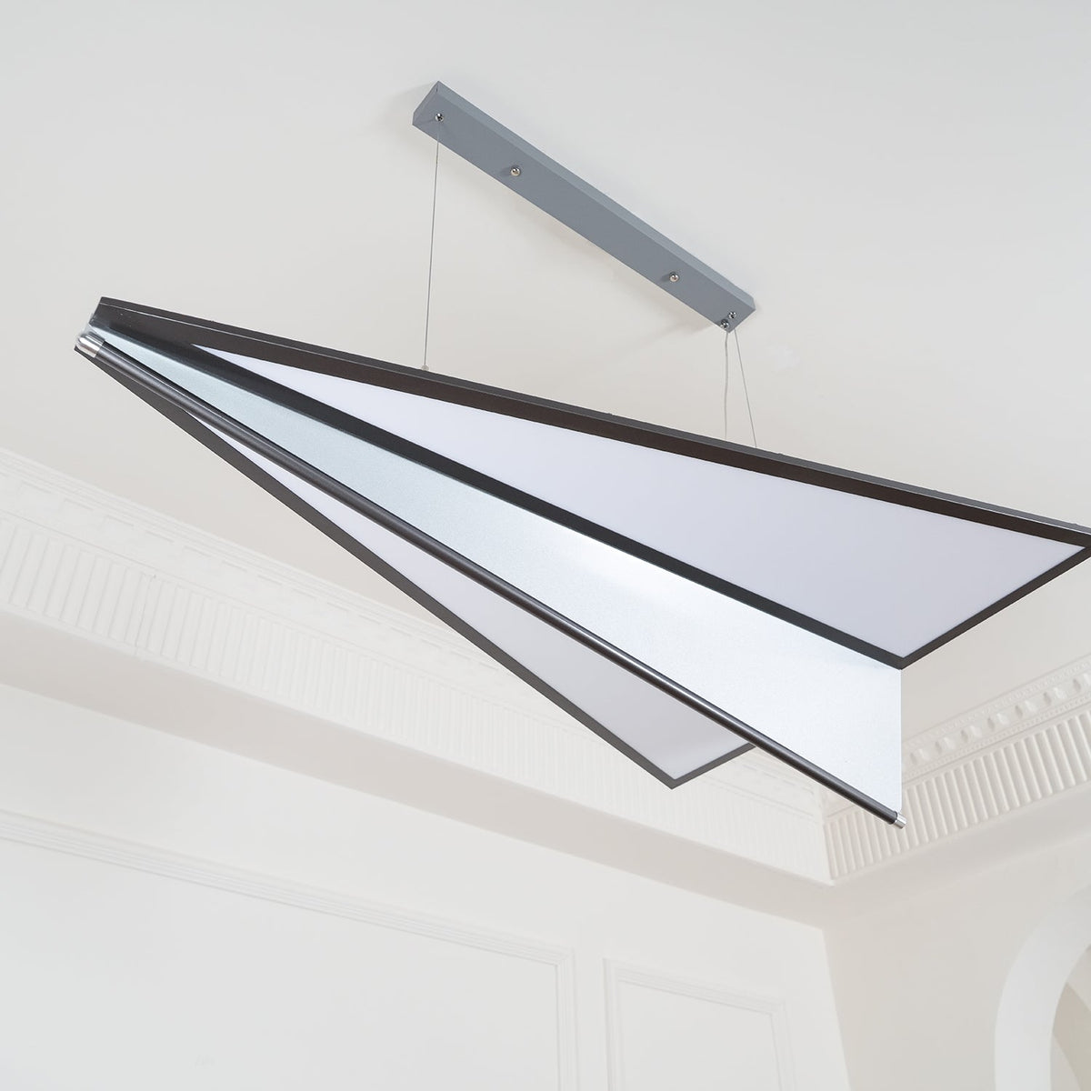Flightform Silver LED Pendant