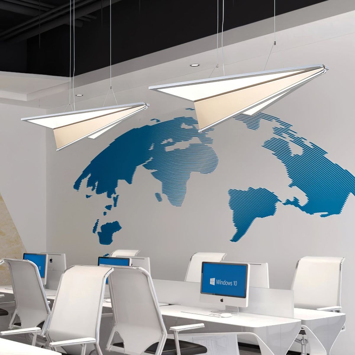 Flightform Silver LED Pendant