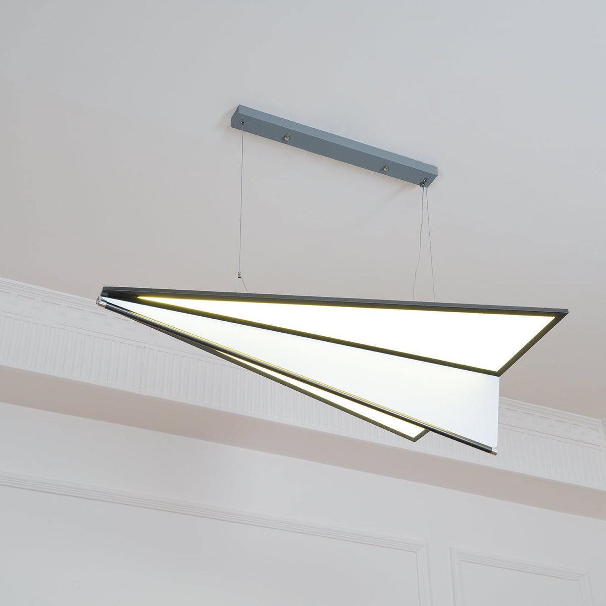Flightform Silver LED Pendant
