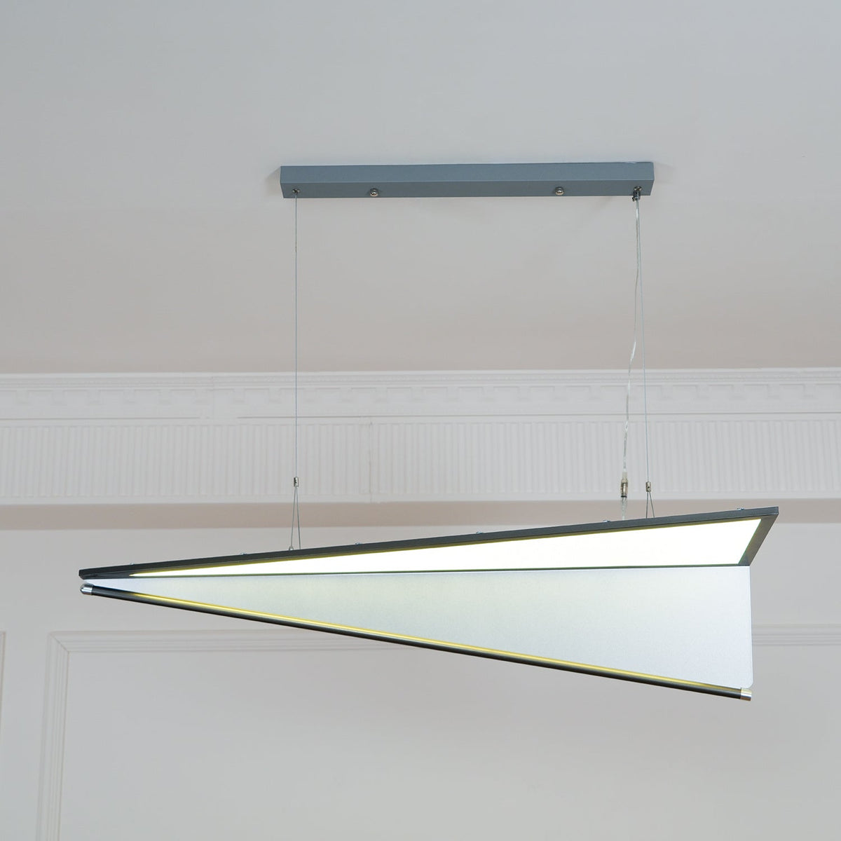 Flightform Silver LED Pendant