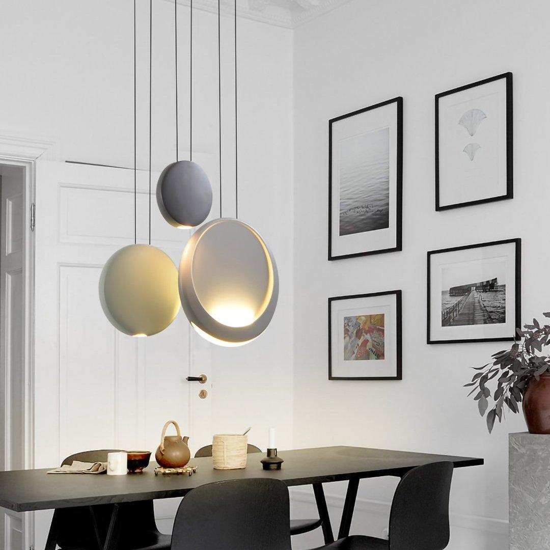 Floating Disc Multi-Color LED Pendant