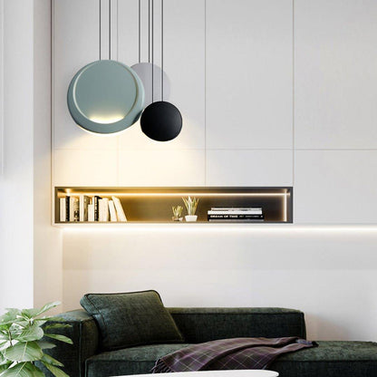 Floating Disc Multi-Color LED Pendant