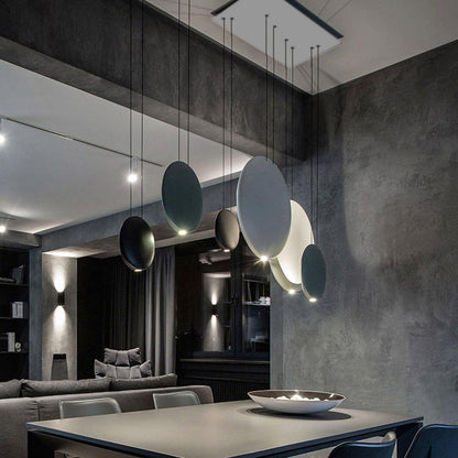 Floating Disc Multi-Color LED Pendant