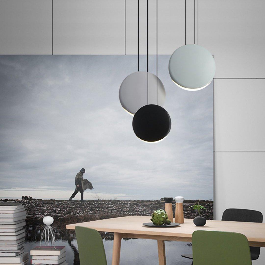 Floating Disc Multi-Color LED Pendant