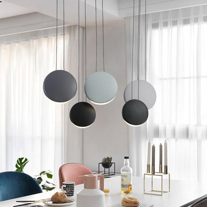 Floating Disc Multi-Color LED Pendant
