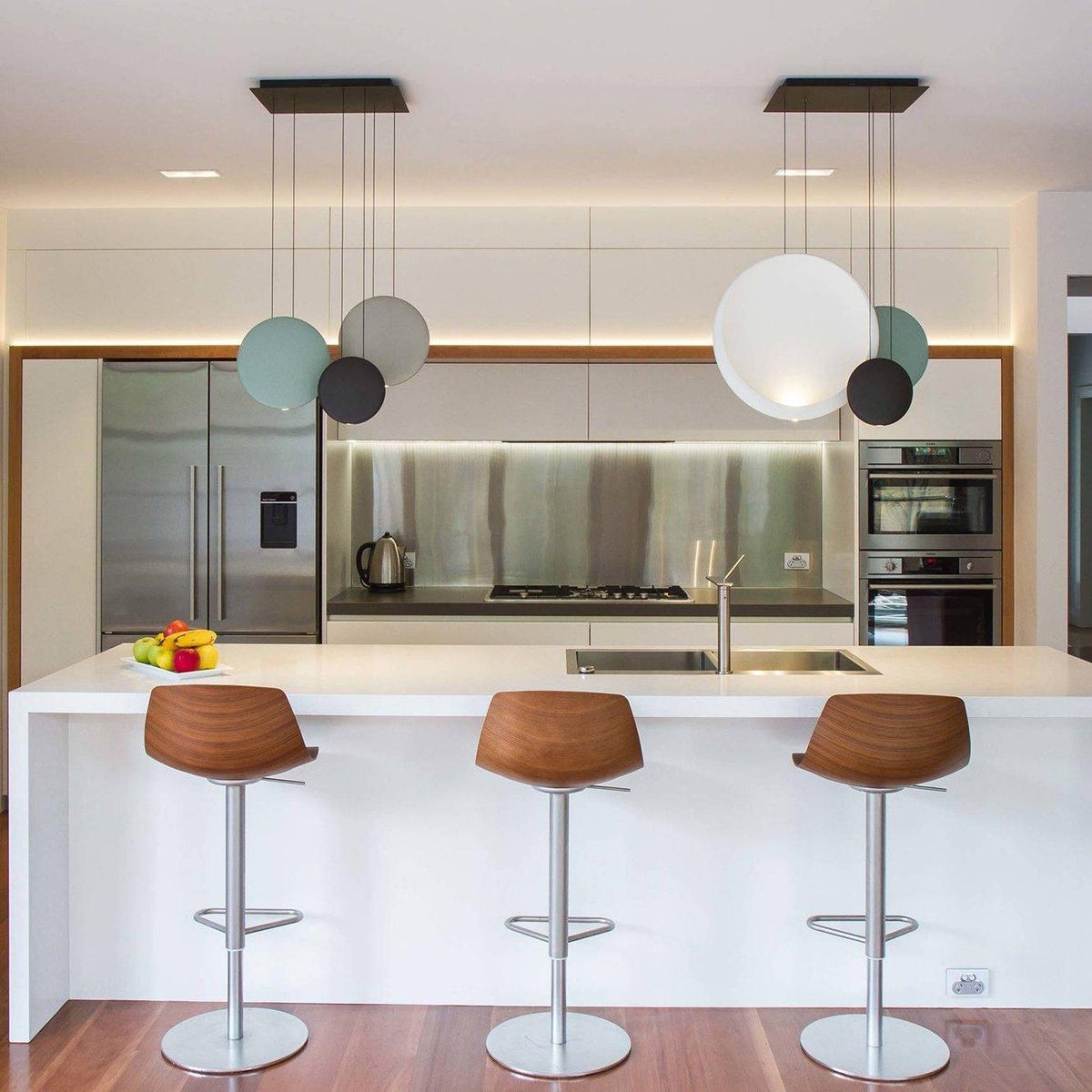 Floating Disc Multi-Color LED Pendant