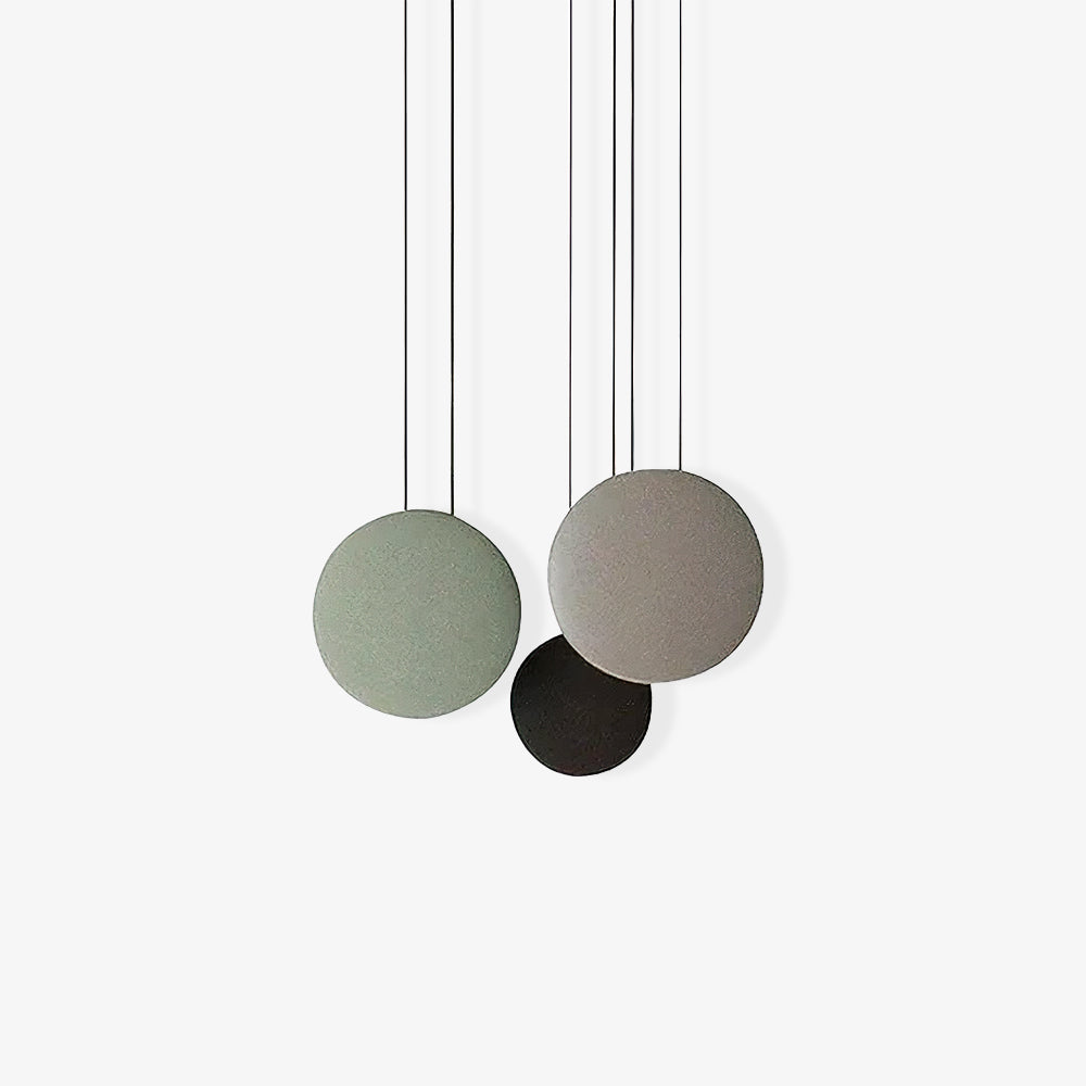 Floating Disc Multi-Color LED Pendant