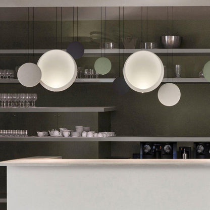 Floating Disc Multi-Color LED Pendant