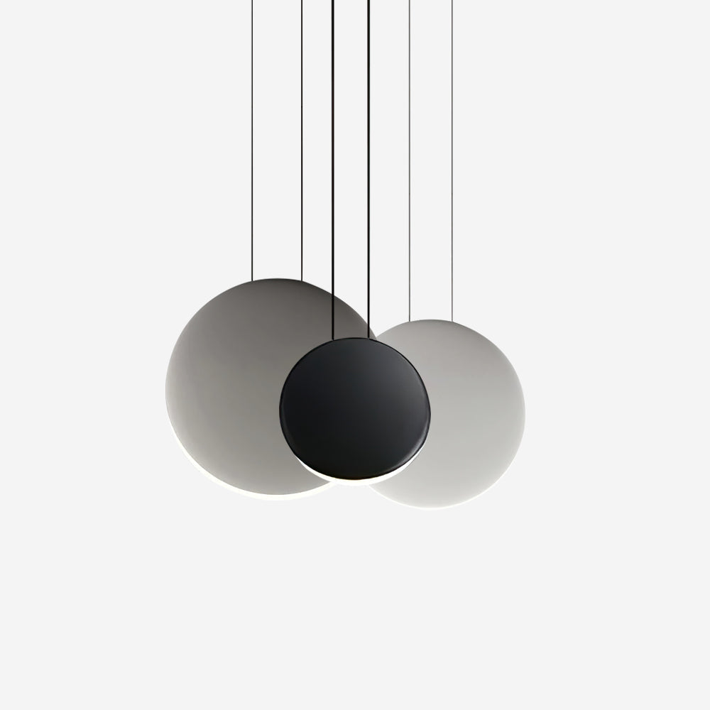 Floating Disc Multi-Color LED Pendant
