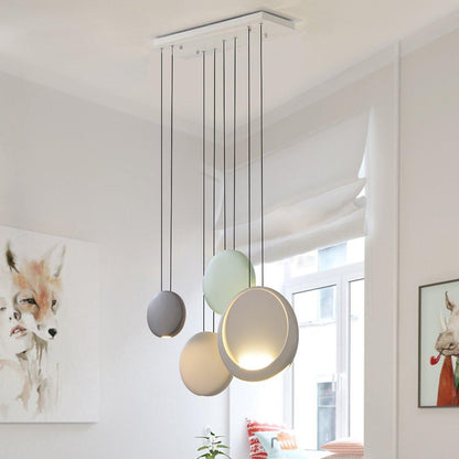 Floating Disc Multi-Color LED Pendant