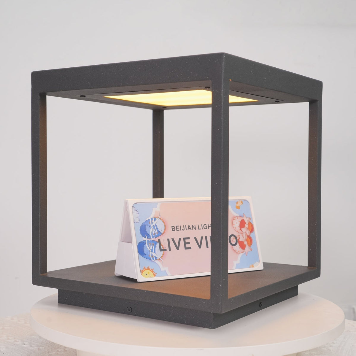 Square Frame Post Outdoor Light Table lamp