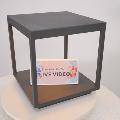 Square Frame Post Outdoor Light Table lamp