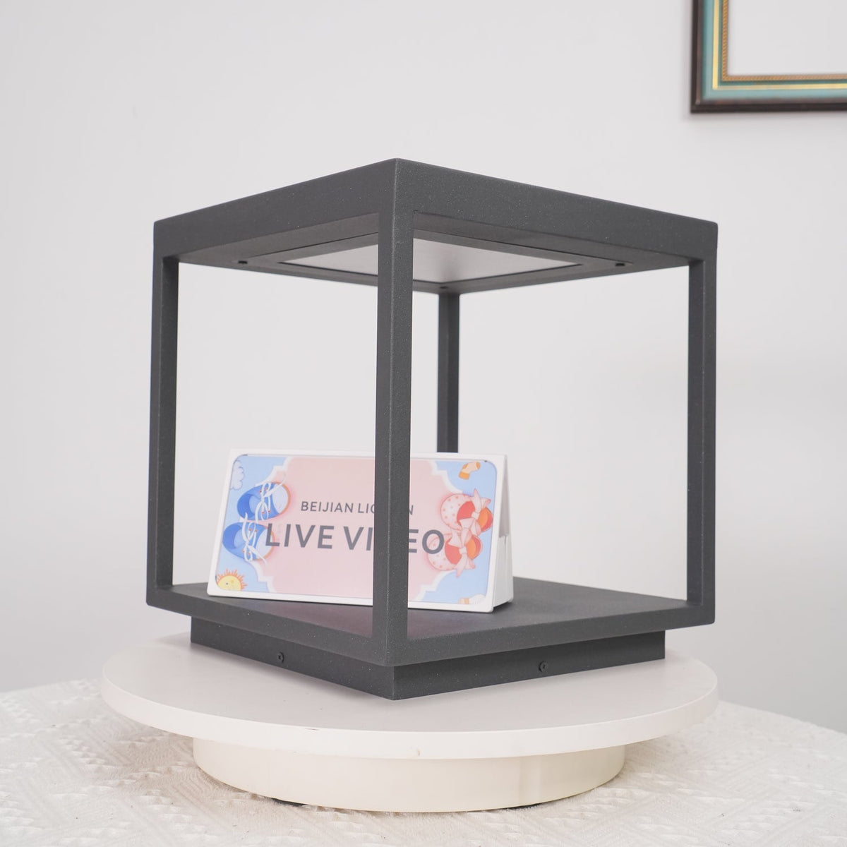 Square Frame Post Outdoor Light Table lamp