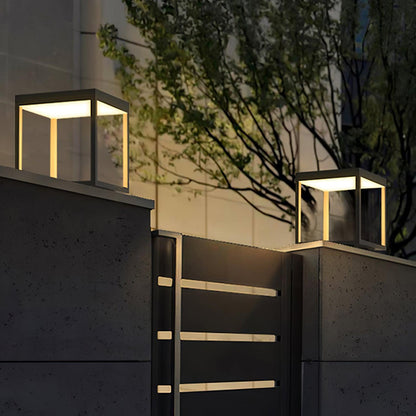 Square Frame Post Outdoor Light Table lamp
