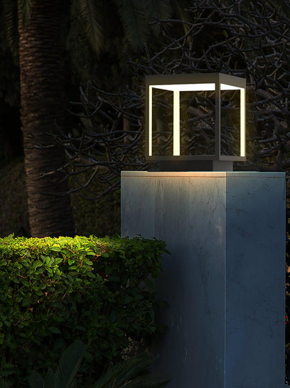 Square Frame Post Outdoor Light Table lamp