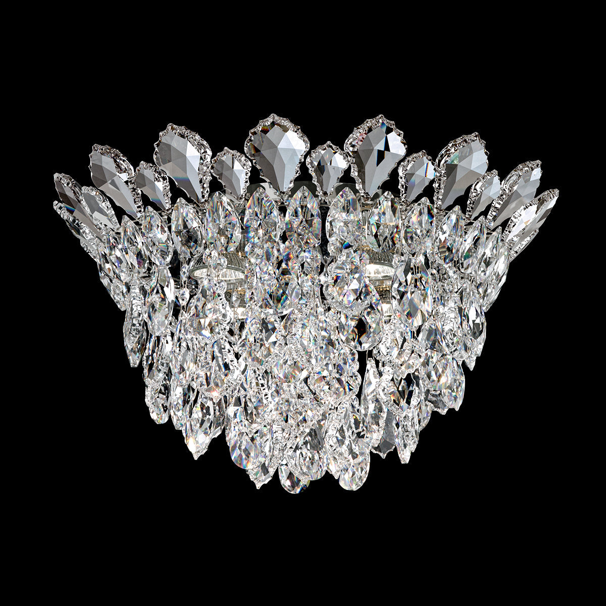 Garland Mineral Clear Heritage Crystal Flush Mount