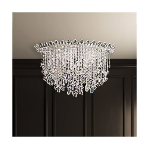 Garlanded Pendeloque Clear Heritage Crystal Flush Mount