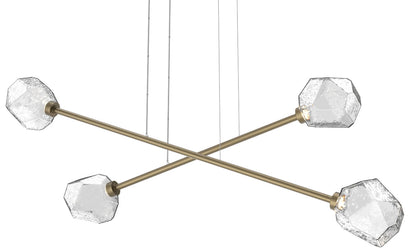Gilded Gemline LED Chandelier