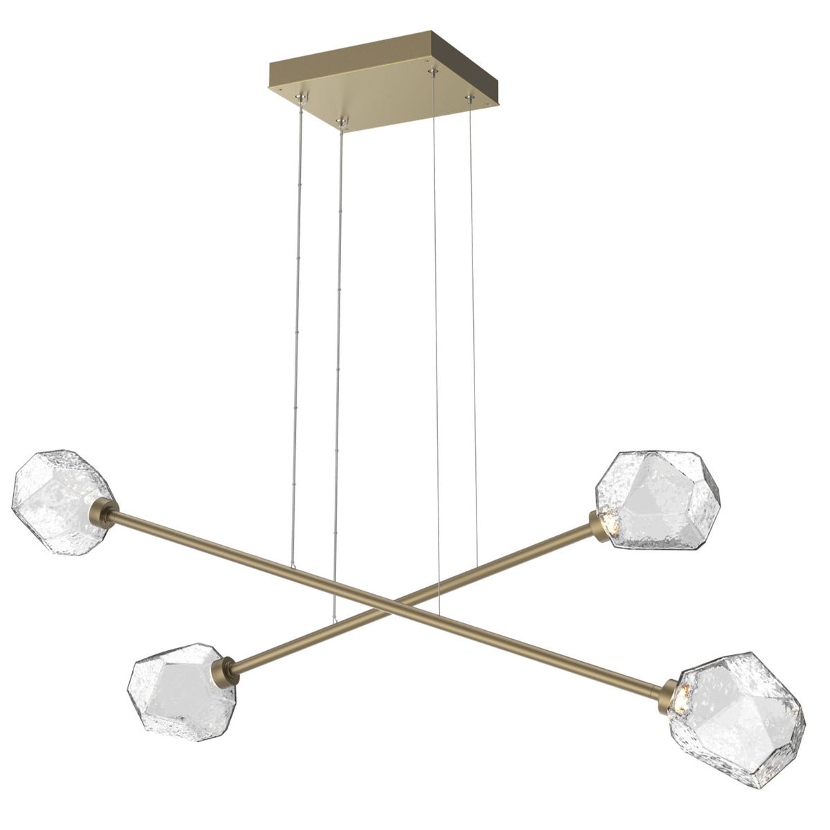 Gilded Gemline LED Chandelier