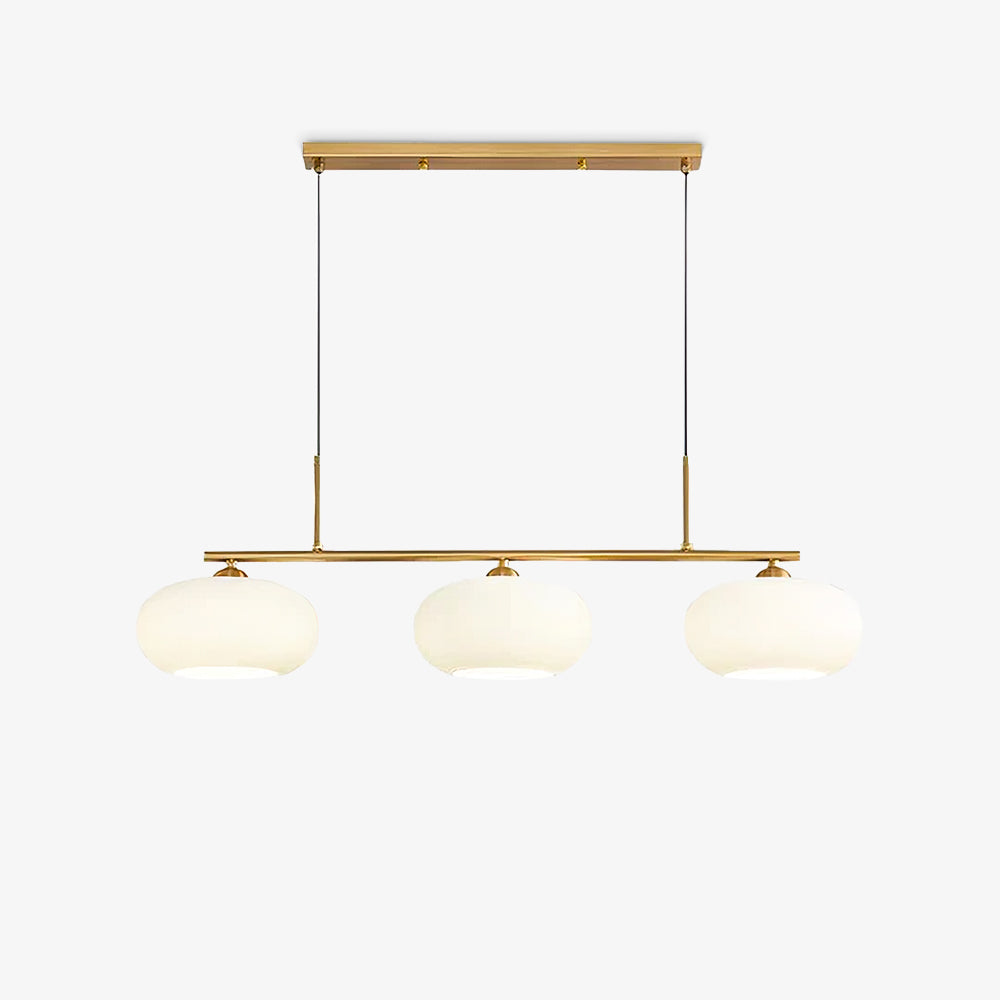 Globe Span Nickel Gold Multi-Light Pendant