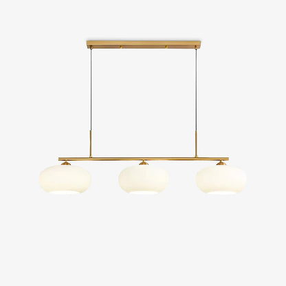 Globe Span Nickel Gold Multi-Light Pendant