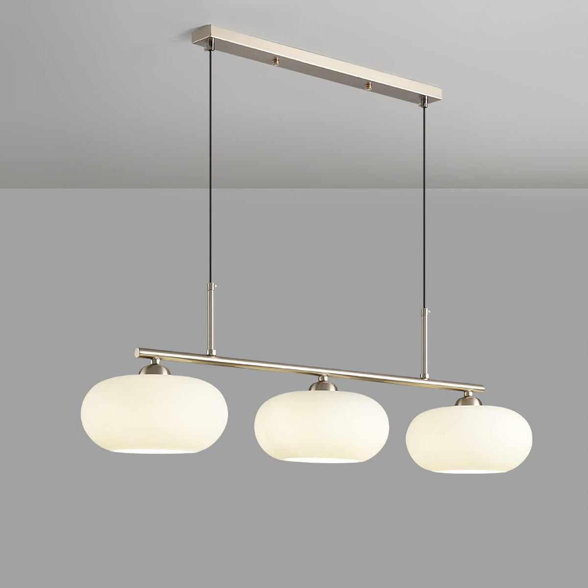 Globe Span Nickel Gold Multi-Light Pendant