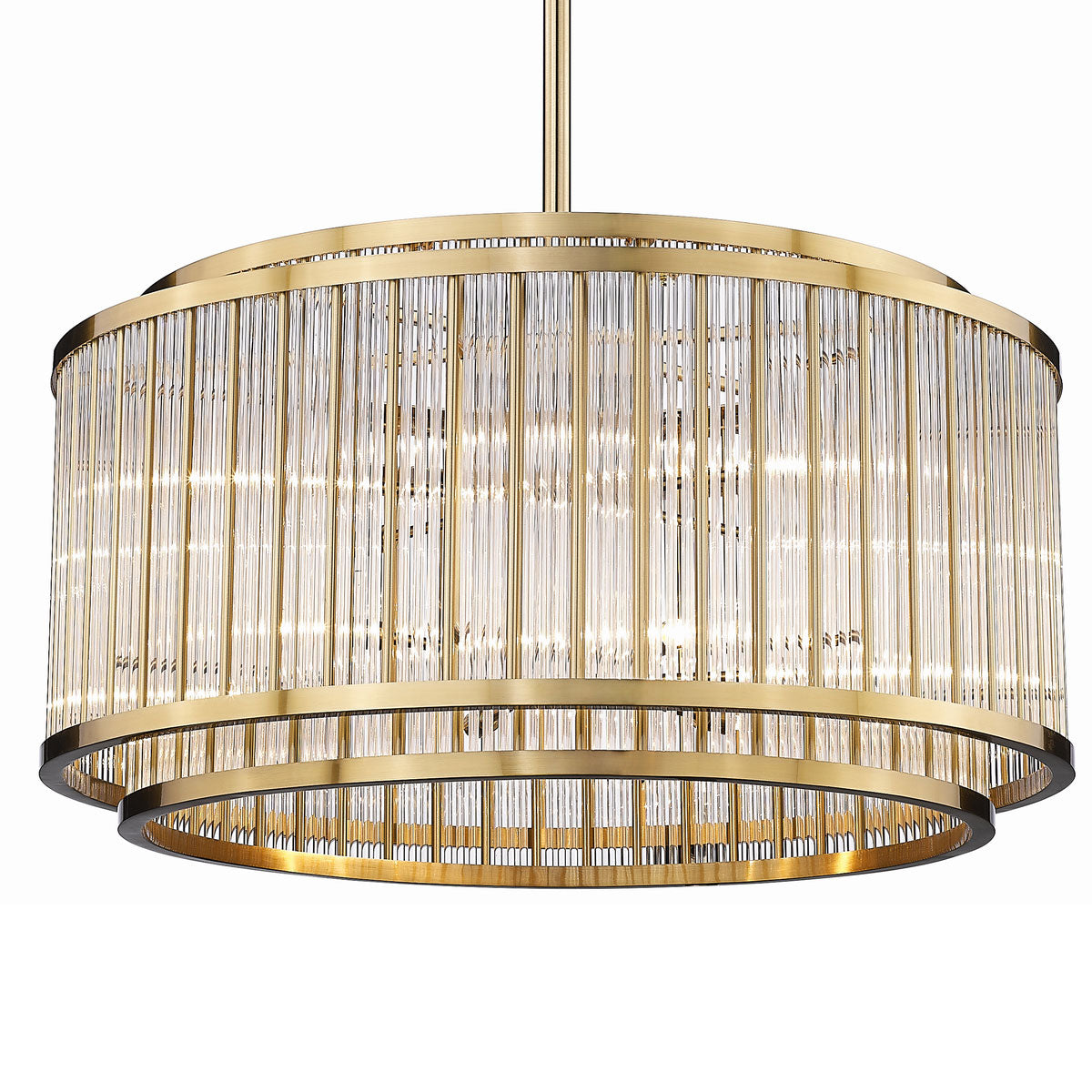 Graphite Jewel Crystal Chandelier