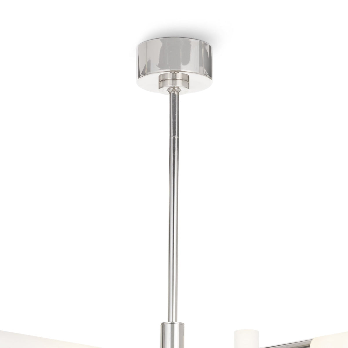Grid Arm Frosted Acrylic LED Chandelier