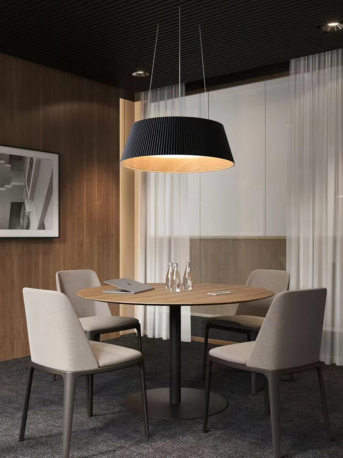 Modern Ribbed Pendant Light Pendant light