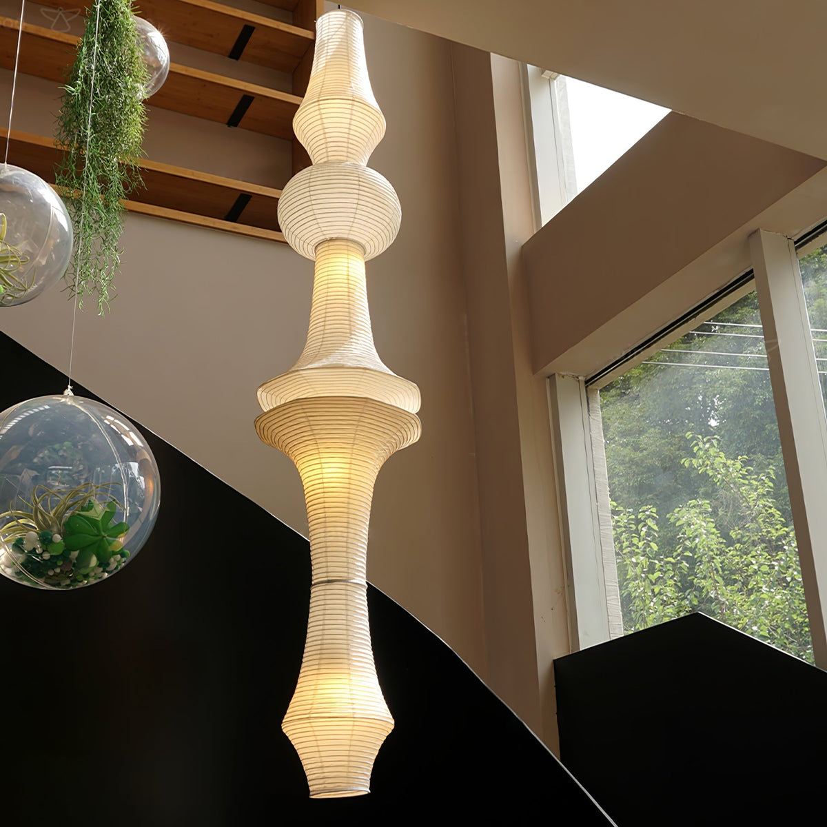 Washi Paper E Pendant Light Pendant light