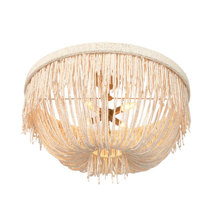 Handcrafted Multi-Finish Semi-Flush Ceiling Light