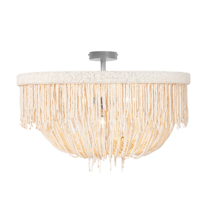 Handcrafted Multi-Finish Semi-Flush Ceiling Light