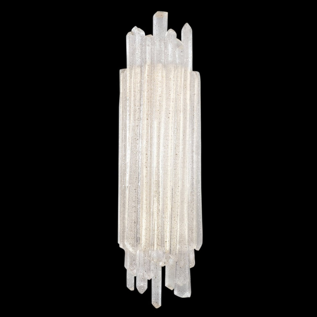 Handworked Quartz Spire Wall Sconce