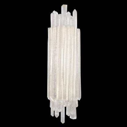 Handworked Quartz Spire Wall Sconce