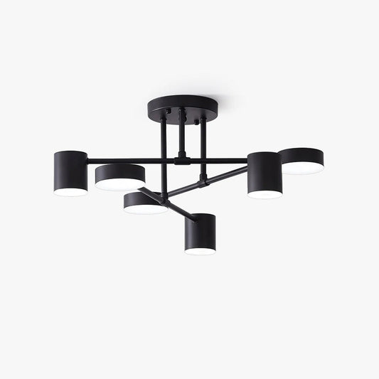 Hubburst Gold Black White LED Ceiling Light